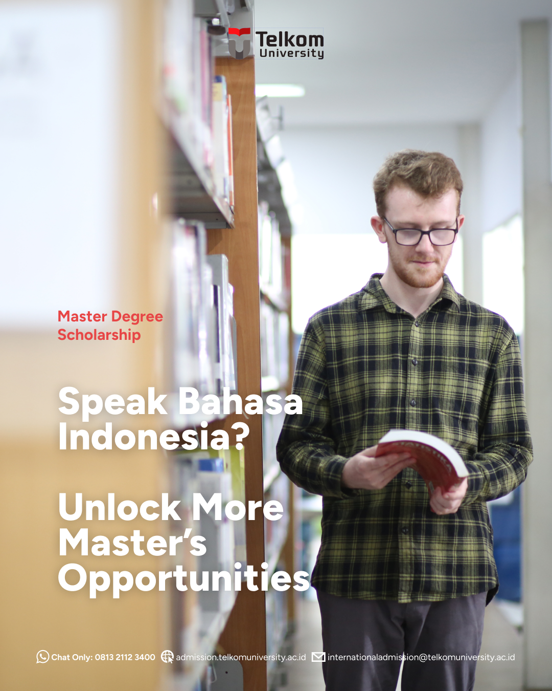 Master Degree Scholarship Speak Bahasa Indonesia